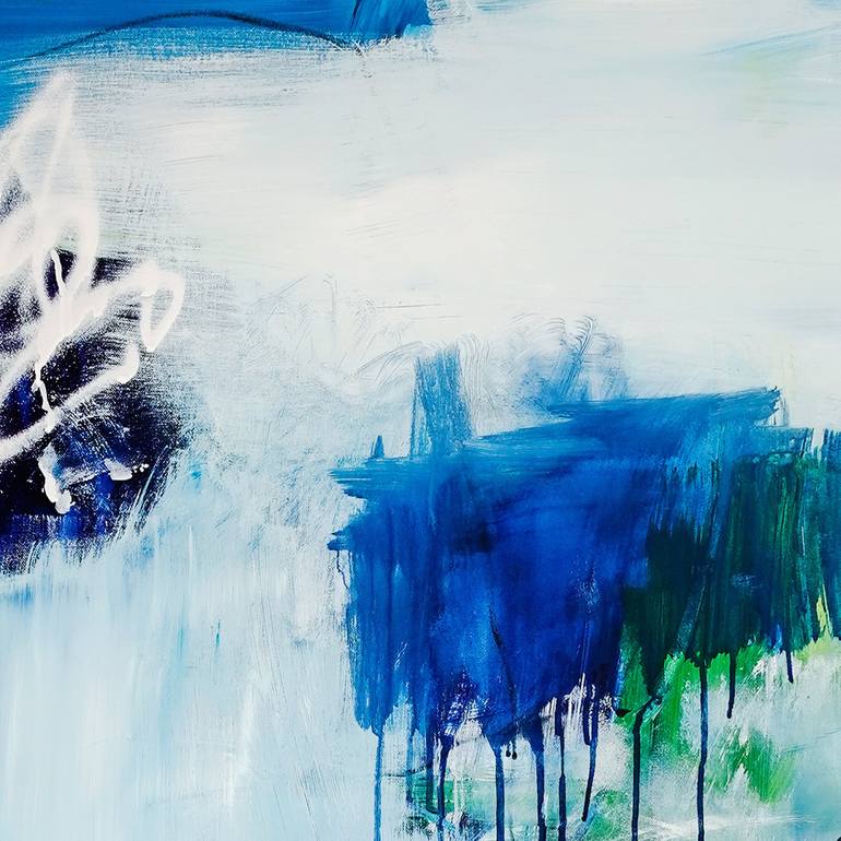 Original Abstract Painting by Christiane Lohrig