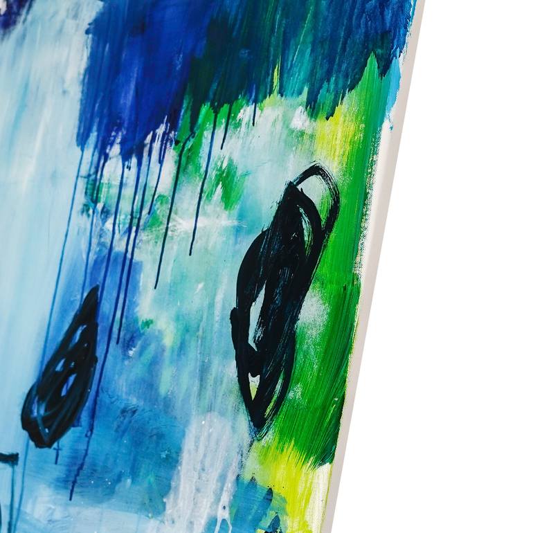 Original Abstract Painting by Christiane Lohrig