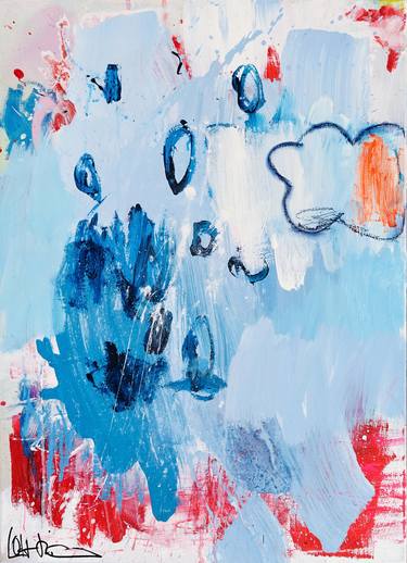 Original Contemporary Abstract Paintings by Christiane Lohrig