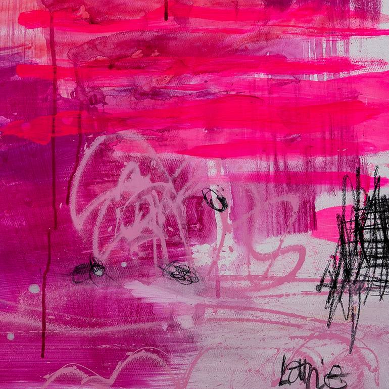 Original Modernism Abstract Painting by Christiane Lohrig