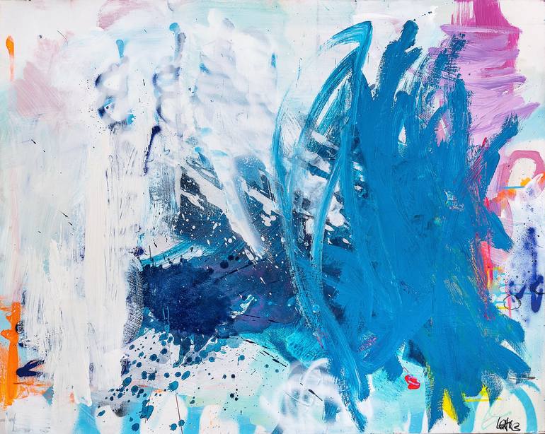 Print of Contemporary Abstract Paintings by Christiane Lohrig
