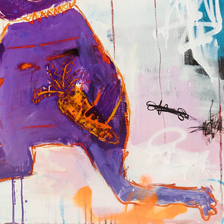 Original Contemporary Abstract Painting by Christiane Lohrig