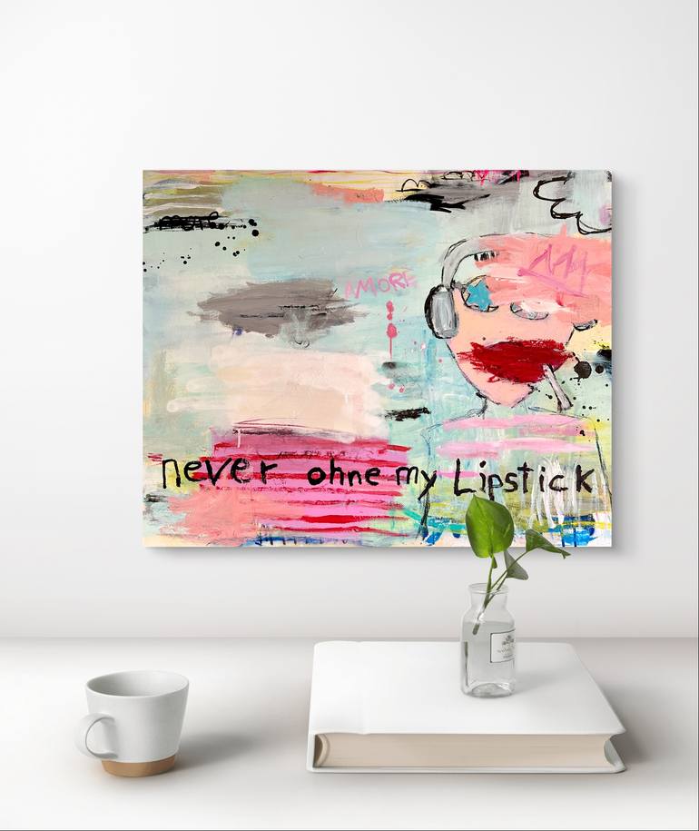 Original Contemporary Abstract Painting by Christiane Lohrig