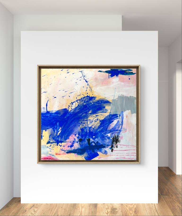 Original Contemporary Abstract Painting by Christiane Lohrig