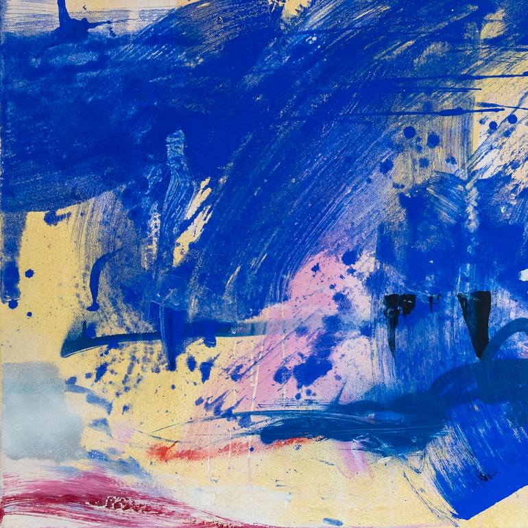 Original Contemporary Abstract Painting by Christiane Lohrig