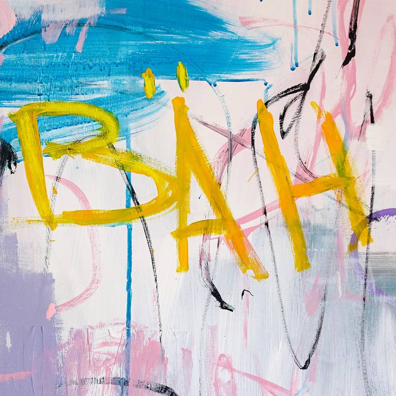 Original Modernism Abstract Painting by Christiane Lohrig