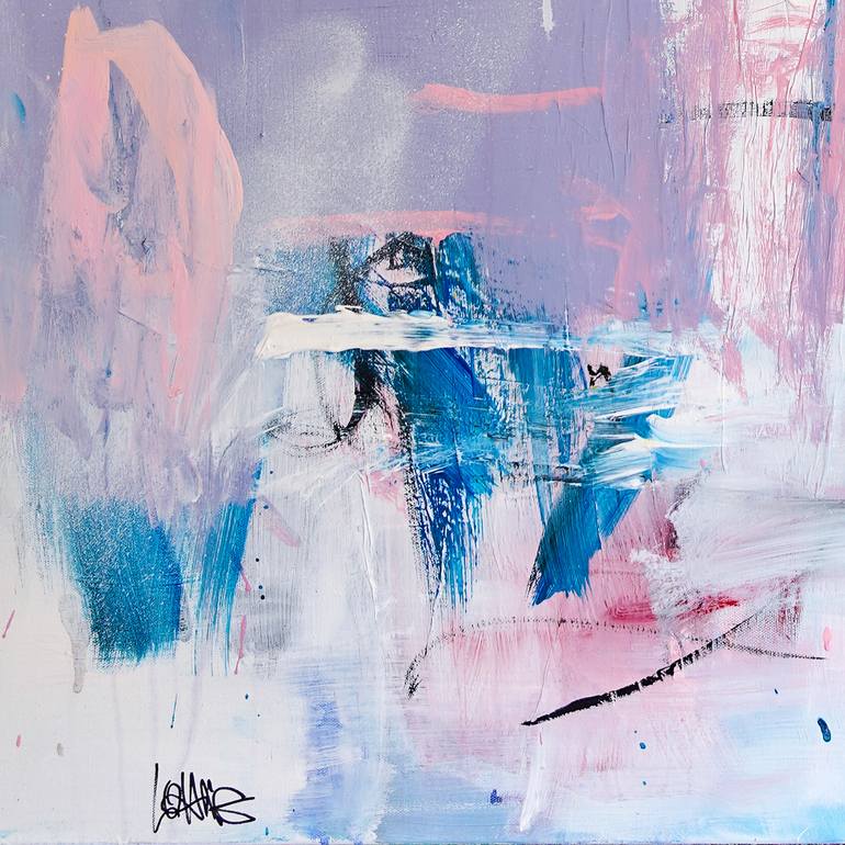 Original Modernism Abstract Painting by Christiane Lohrig