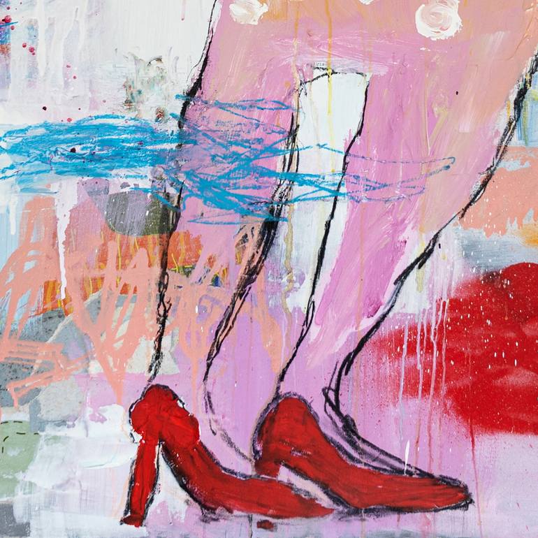 Original Contemporary Abstract Painting by Christiane Lohrig