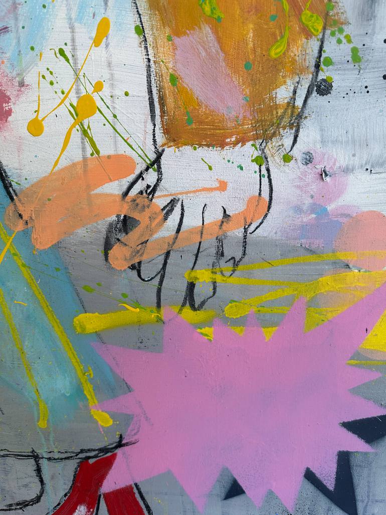 Original Contemporary Abstract Painting by Christiane Lohrig