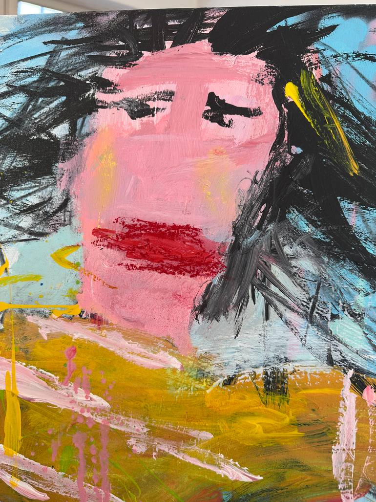 Original Contemporary Abstract Painting by Christiane Lohrig