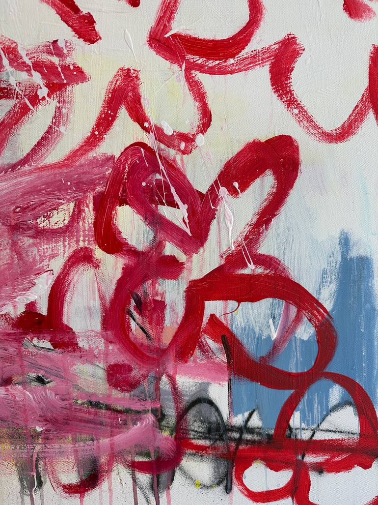 Original Contemporary Abstract Painting by Christiane Lohrig