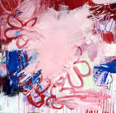 Original Contemporary Abstract Painting by Christiane Lohrig
