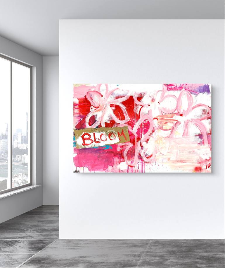 Original Contemporary Abstract Painting by Christiane Lohrig