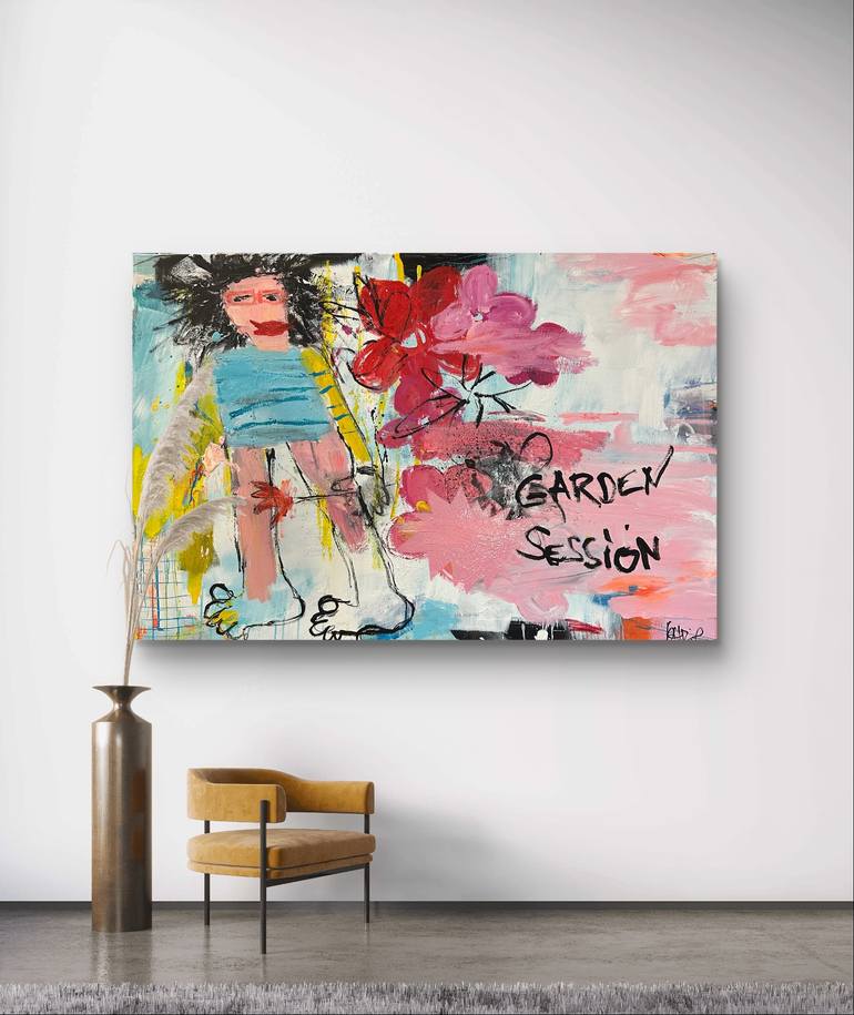 Original Contemporary Abstract Painting by Christiane Lohrig