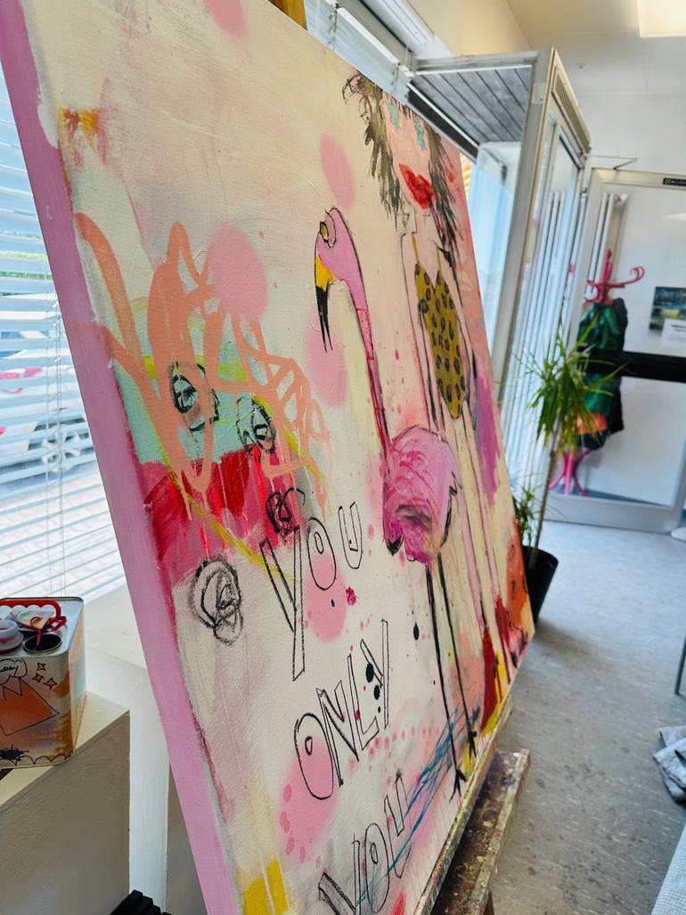 Original Contemporary Abstract Painting by Christiane Lohrig