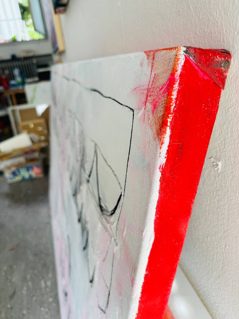 Original Contemporary Abstract Painting by Christiane Lohrig