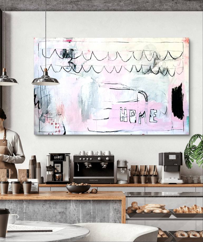 Original Contemporary Abstract Painting by Christiane Lohrig