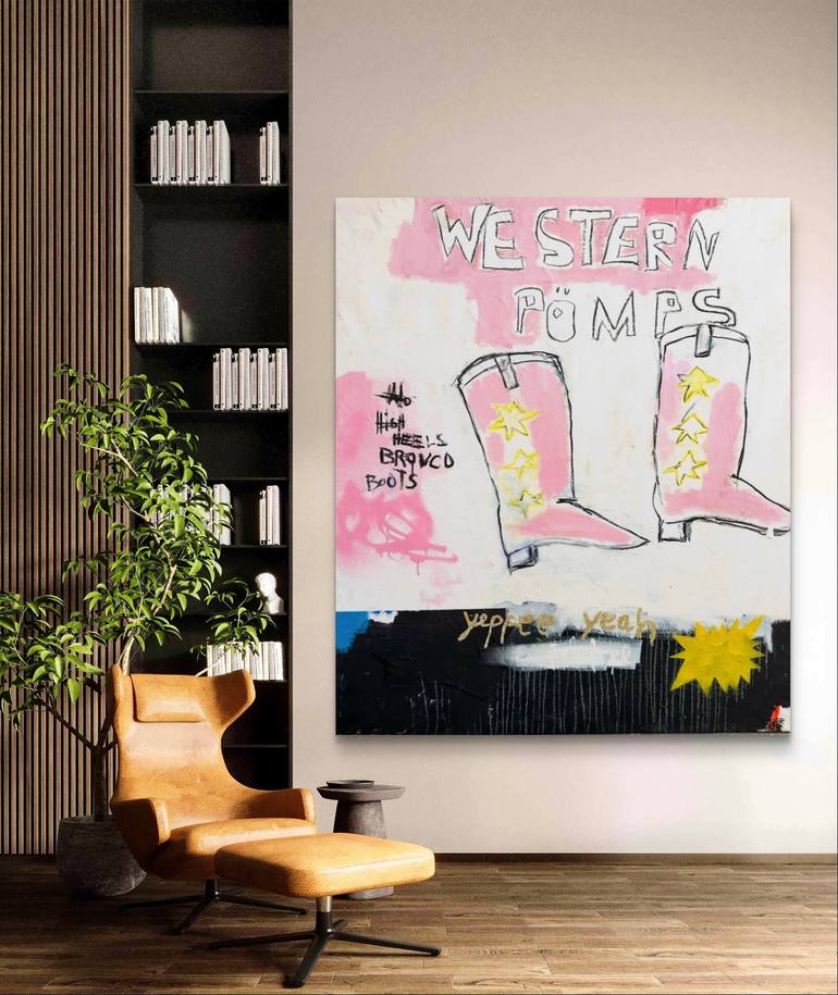 Original Contemporary Abstract Painting by Christiane Lohrig