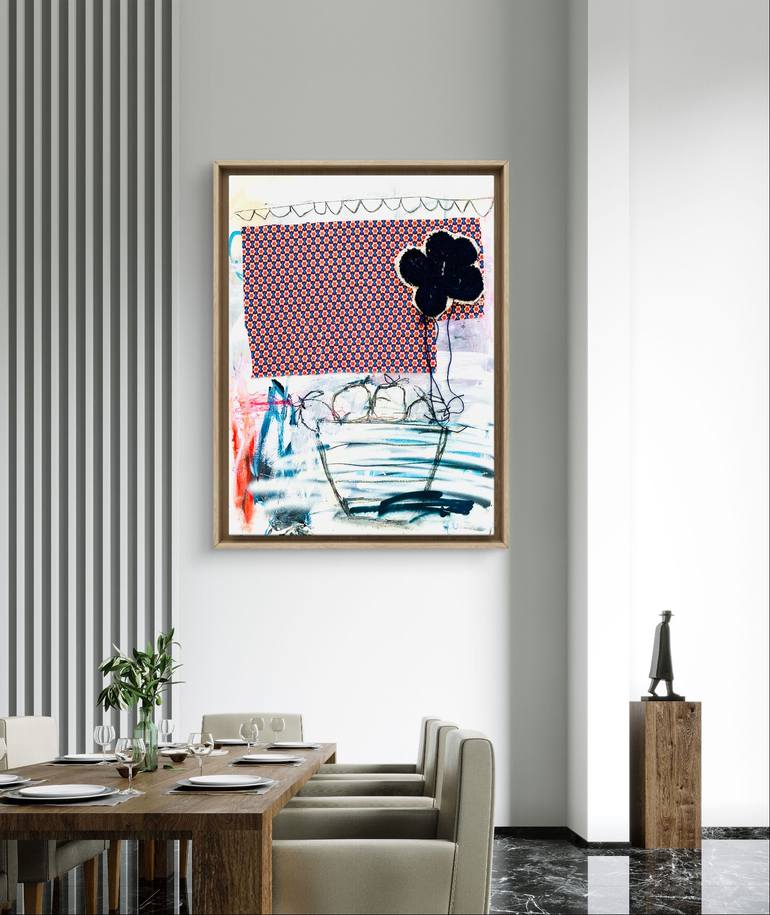 Original Contemporary Abstract Painting by Christiane Lohrig