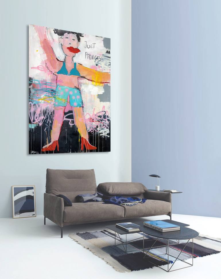 Original Contemporary Abstract Painting by Christiane Lohrig