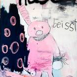 Hase beisst by Christiane Lohrig