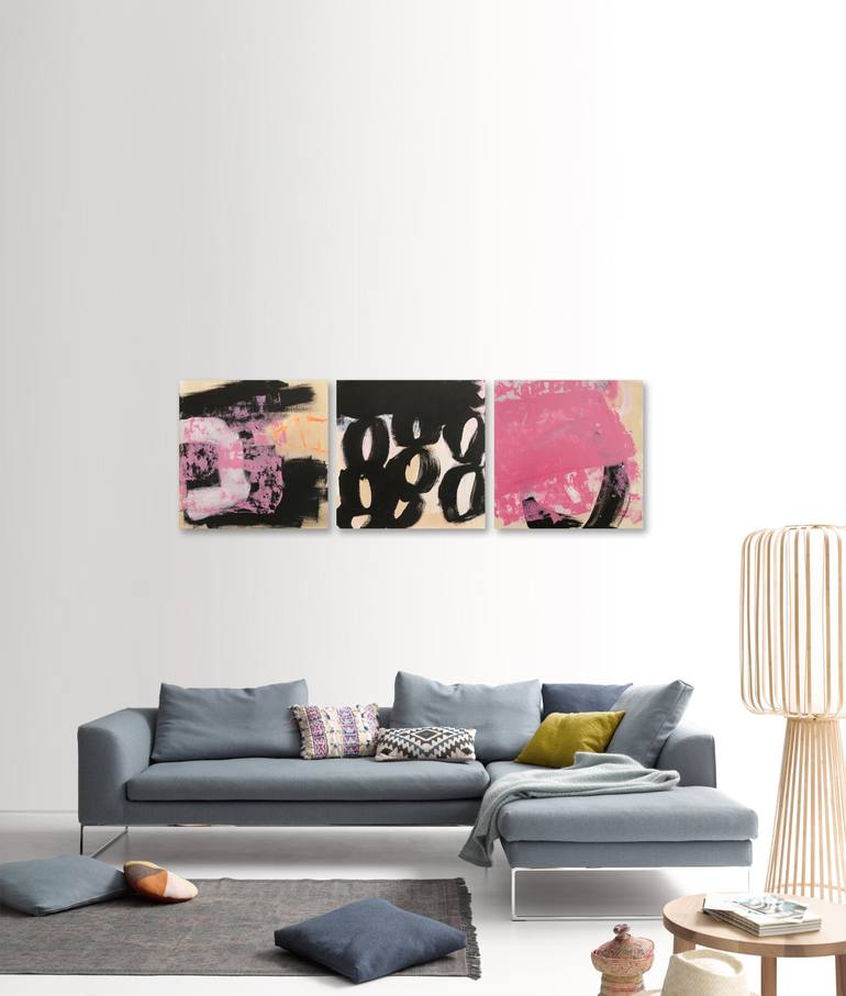 Original Abstract Painting by Christiane Lohrig