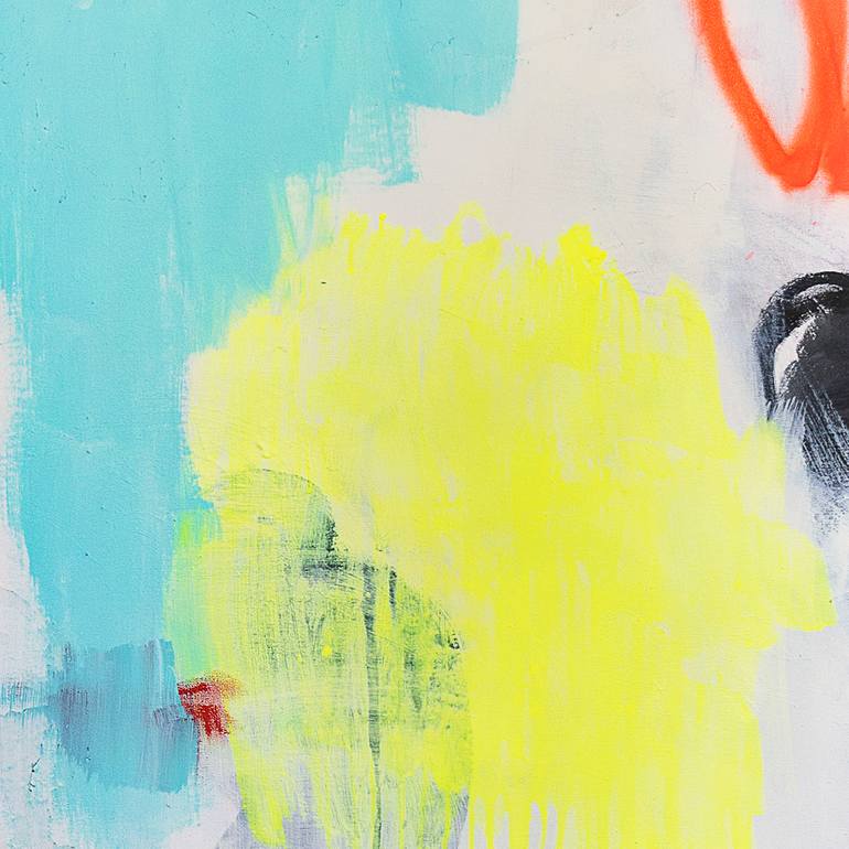 Original Modernism Abstract Painting by Christiane Lohrig