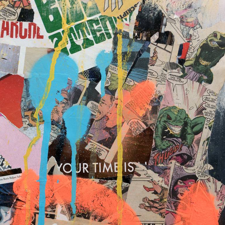 Original Modernism Abstract Painting by Christiane Lohrig