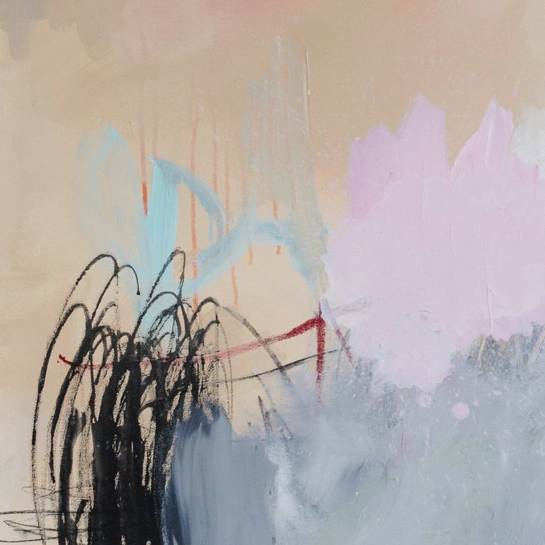 Original Modernism Abstract Painting by Christiane Lohrig