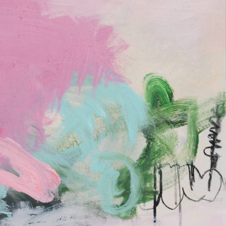 Original Modernism Abstract Painting by Christiane Lohrig