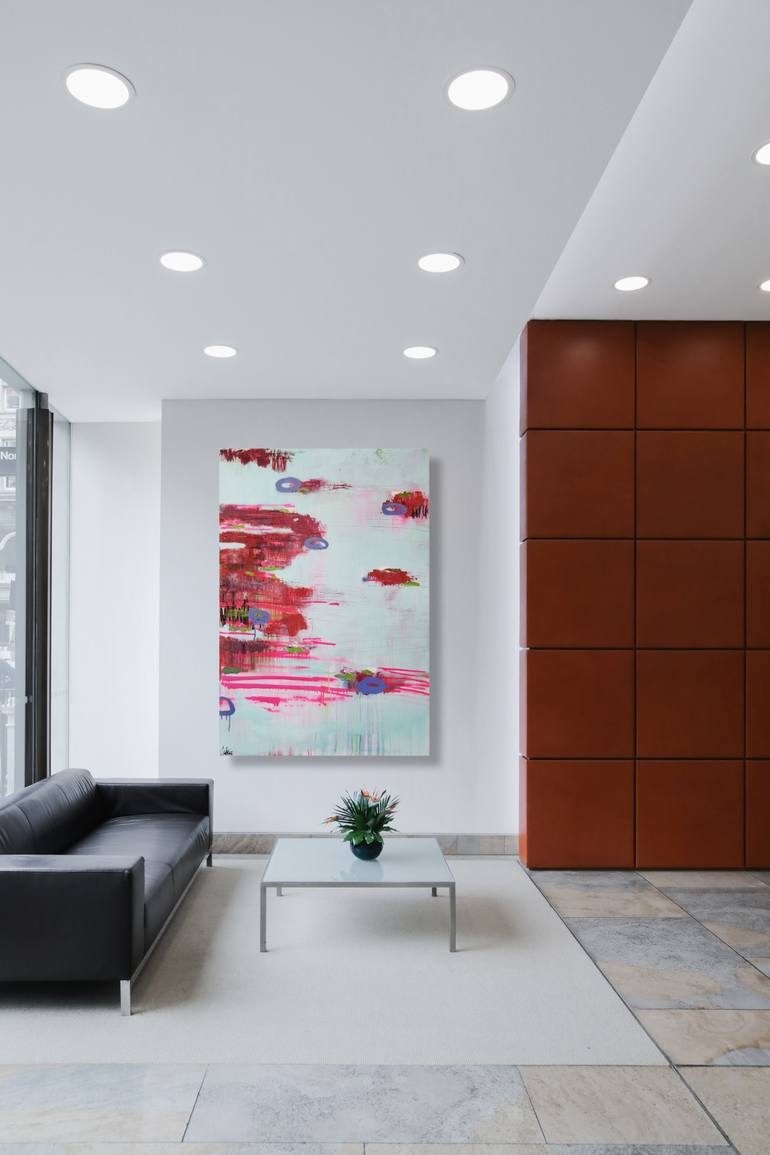 Original Modernism Abstract Painting by Christiane Lohrig