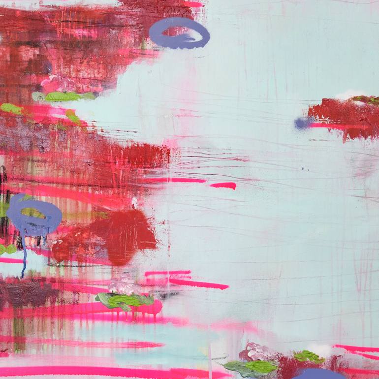 Original Modernism Abstract Painting by Christiane Lohrig
