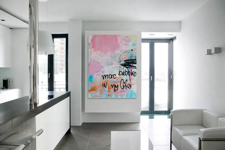 Original Modernism Abstract Painting by Christiane Lohrig