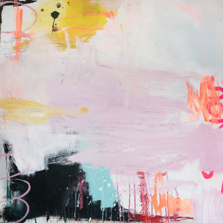Print of Fine Art Abstract Paintings by Christiane Lohrig