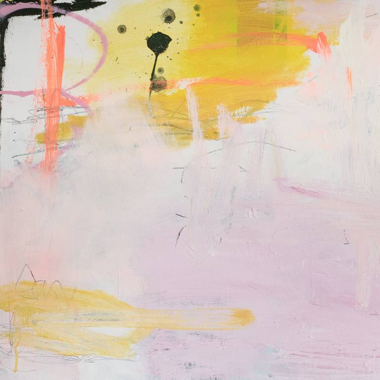 Original Modernism Abstract Painting by Christiane Lohrig