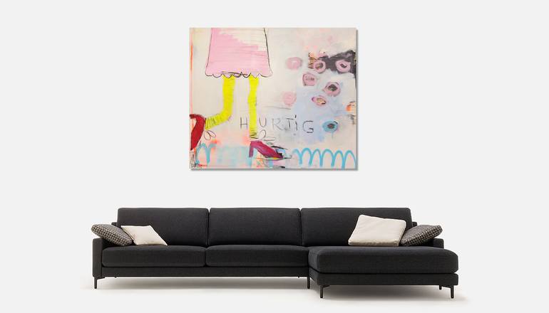 Original Figurative Abstract Painting by Christiane Lohrig