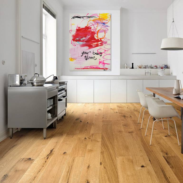 Original Modernism Abstract Painting by Christiane Lohrig