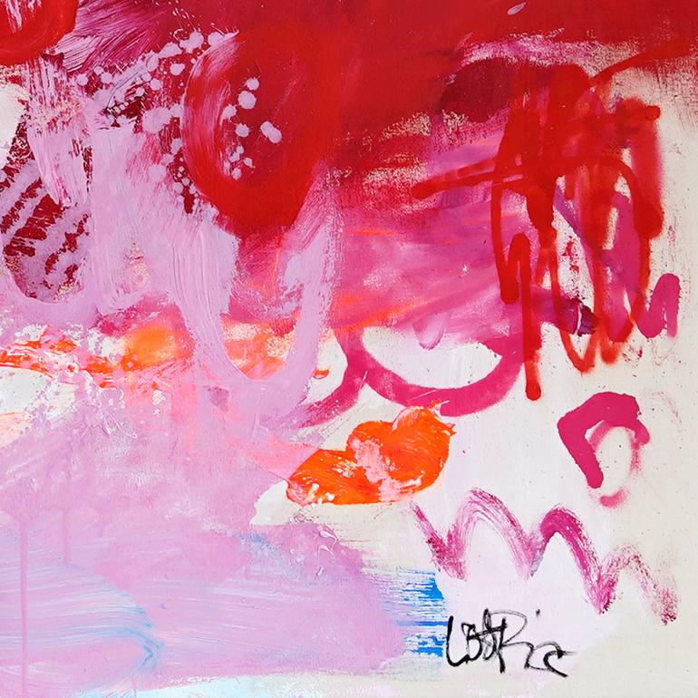Original Modernism Abstract Painting by Christiane Lohrig