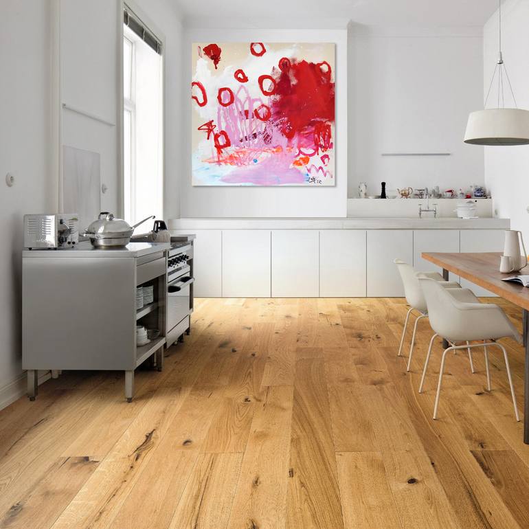 Original Modernism Abstract Painting by Christiane Lohrig