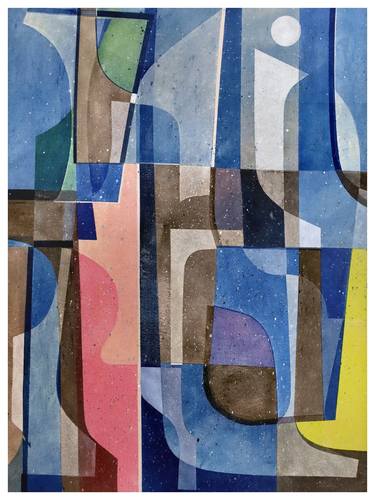 Print of Abstract Paintings by Robert von Bangert