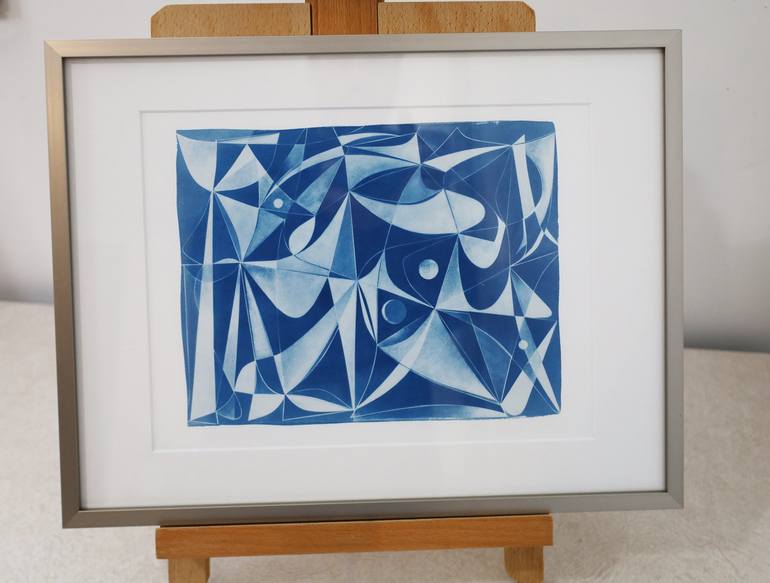 Original Abstract Printmaking by Robert von Bangert