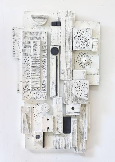 Original 3d Sculpture Abstract Painting by Robert Von Bangert