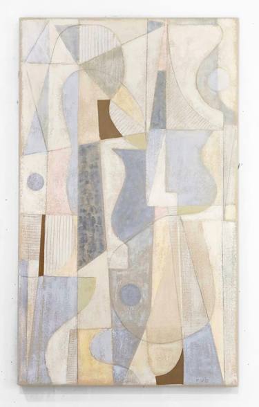 Original Modernism Abstract Painting by Robert Von Bangert