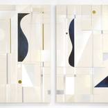 Onze (Set- Overall size 40” x 60”) by Robert von Bangert