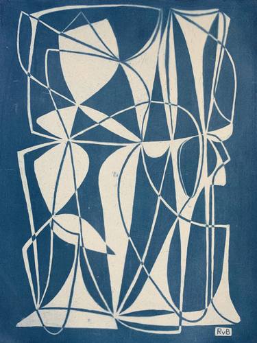 Print of Modern Abstract Printmaking by Robert von Bangert