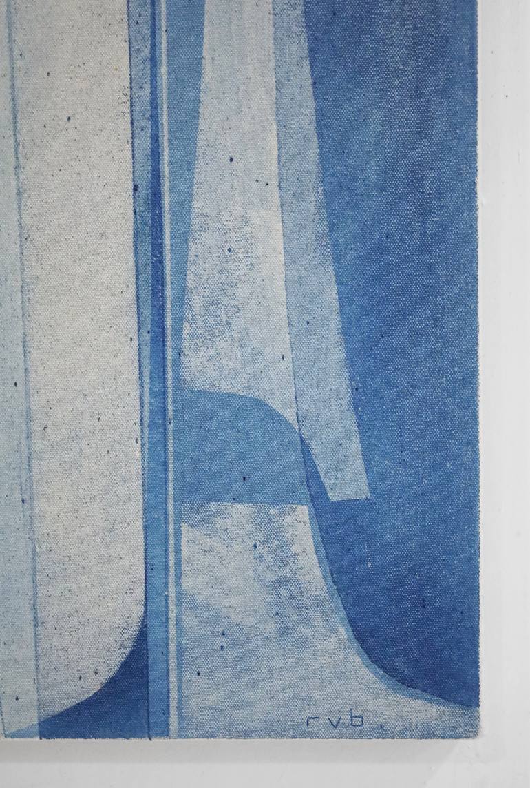 Original Modernism Abstract Painting by Robert Von Bangert
