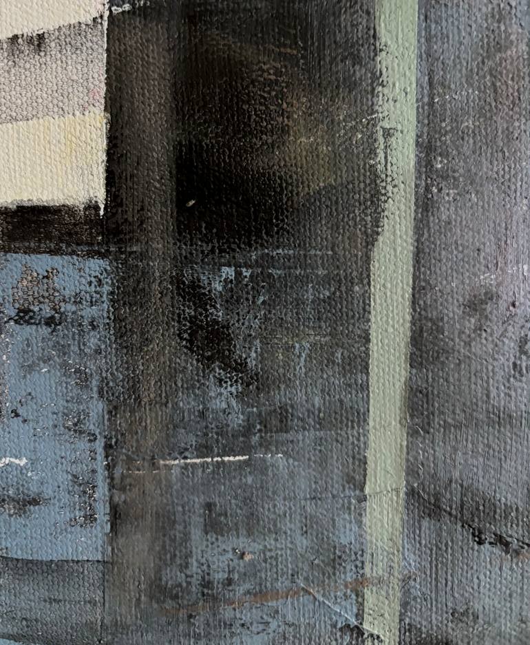 Original Abstract Expressionism Abstract Painting by Kanit Boonwit