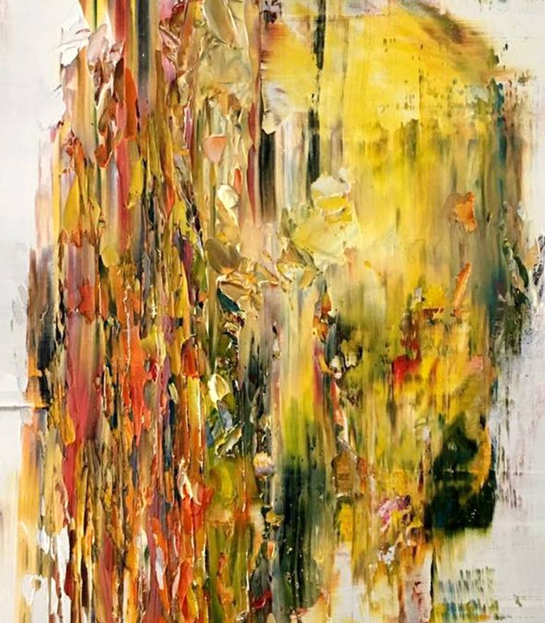 Original Expressionism Portrait Painting by Kanit Boonwit
