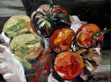 Original Still Life Paintings by Kanit Boonwit