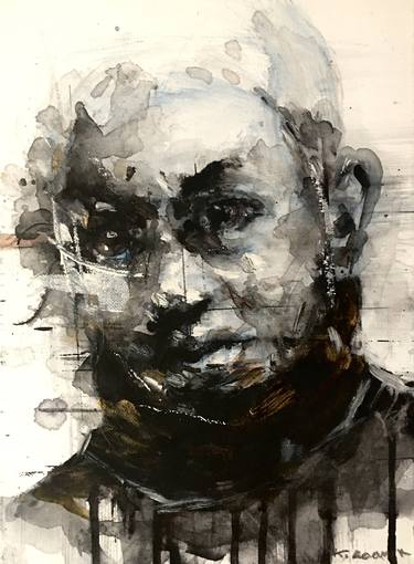 Original Portraiture Portrait Paintings by Kanit Boonwit